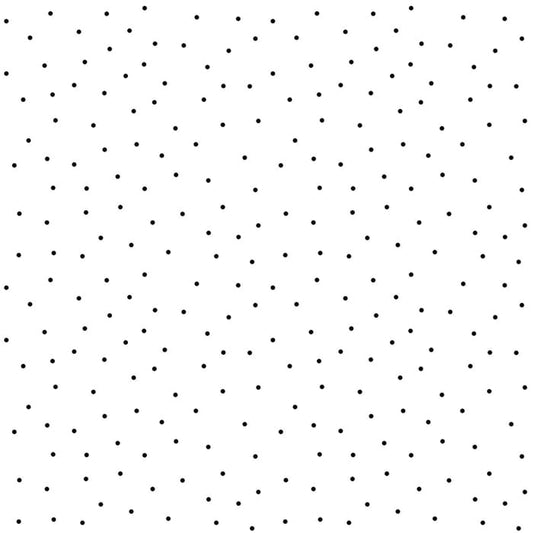 Kimberbell Basics - Tiny Dots White on White Fabric Yardage