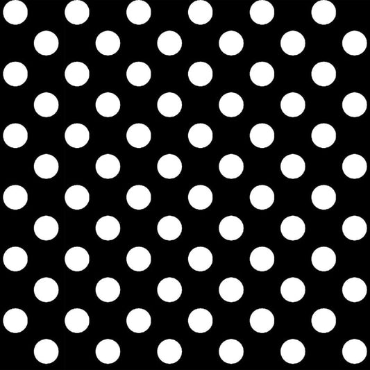 Kimberbell Basics - Dots Black Fabric Yardage