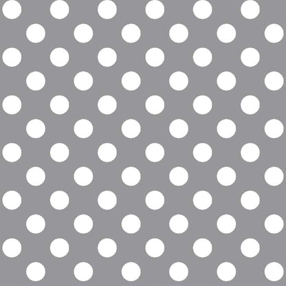 Kimberbell Basics - Dots Grey Fabric Yardage