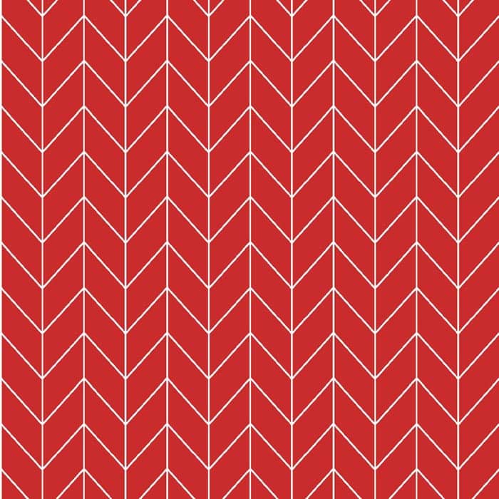 Kimberbell Basics Refreshed Chevron Red Fabric Yardage