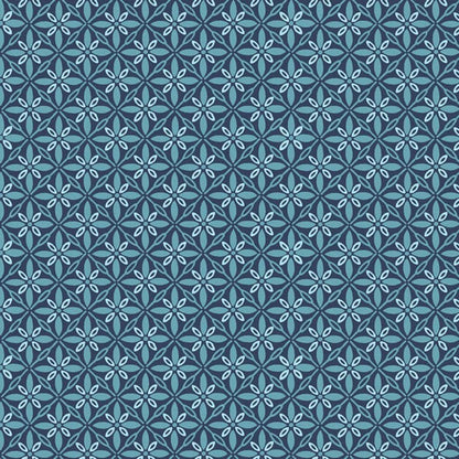 Kimberbell Basics - Tufted Navy Fabric Yardage