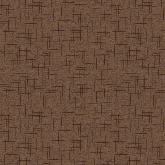 Kimberbell Basics - Linen Texture Brown Fabric Yardage