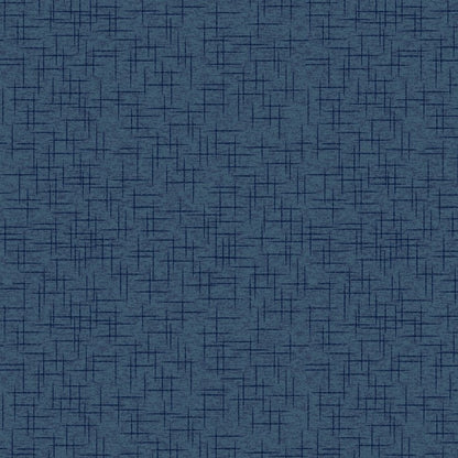 Kimberbell Basics - Linen Texture Navy Fabric Yardage