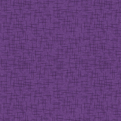 Kimberbell Basics - Linen Texture Purple Fabric Yardage