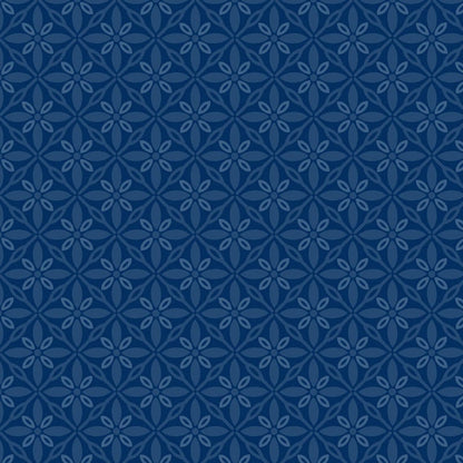 Kimberbell Navy Tufted 108" Wide Back Fabric Yardage