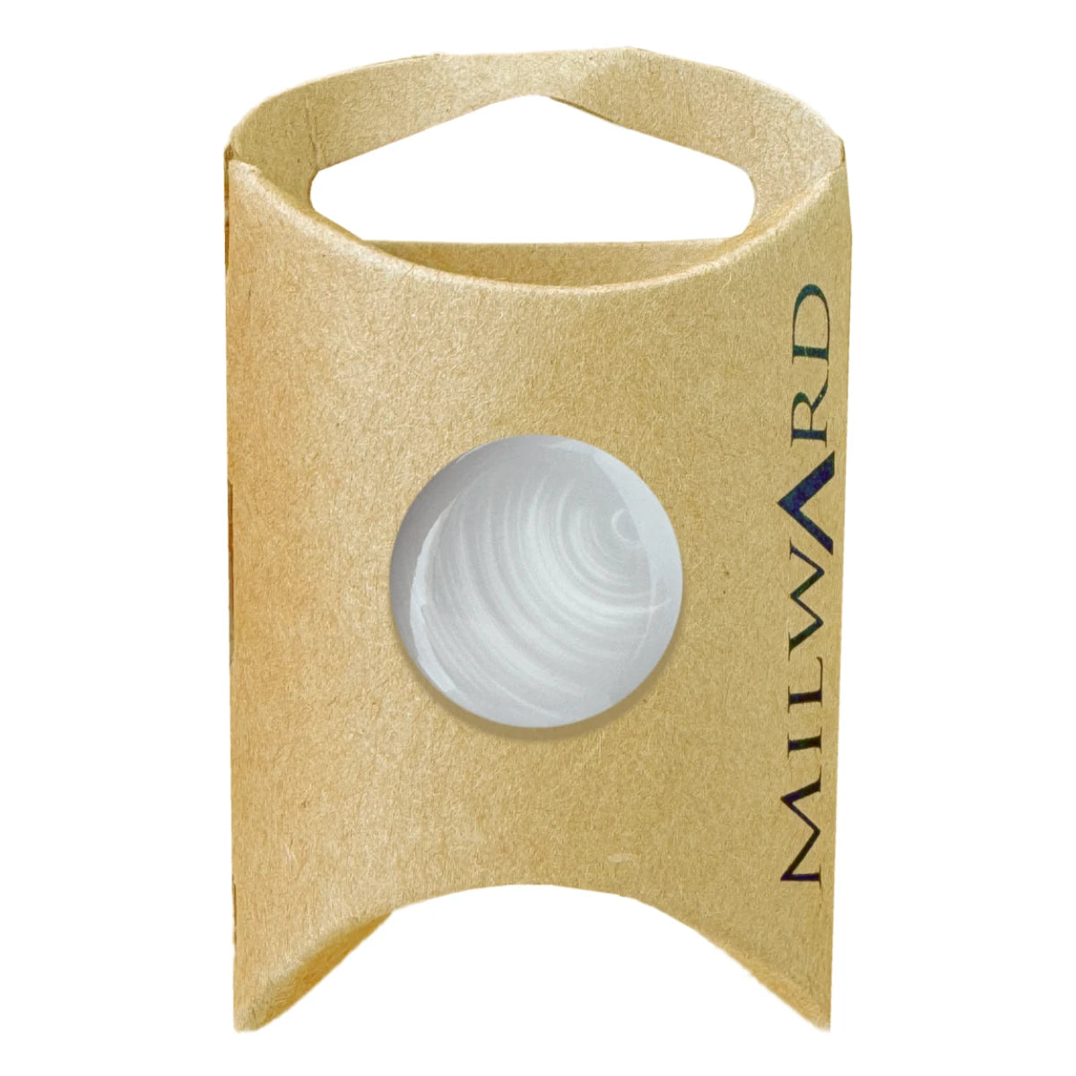 Milward Green Carded Light Grey 20mm (32L) Nylon Shank Radial Button