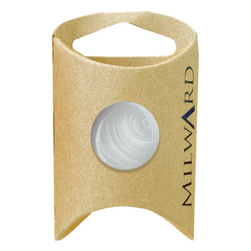 Milward Green Carded Light Grey 20mm (32L) Nylon Shank Radial Button