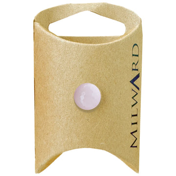 Milward Green Carded Pink 11mm (18L) Nylon Shank Diamond Cut Button