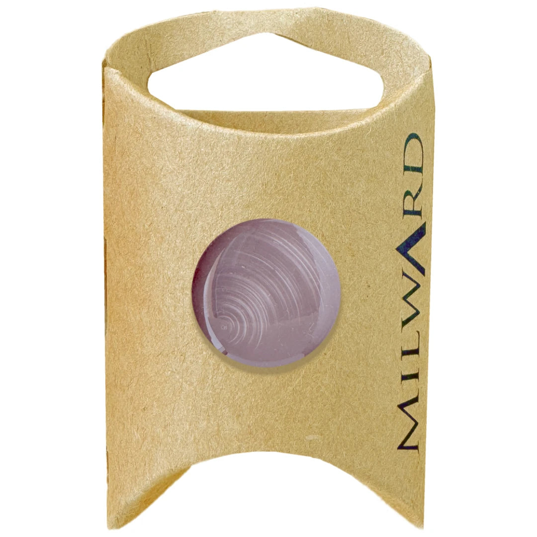 Milward Green Carded Grey 20mm (32L) Nylon Shank Radial Button