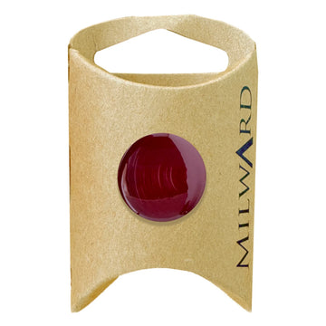 Milward Green Carded Burgundy 20mm (32L) Nylon Shank Radial Button