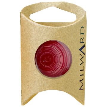 Milward Green Carded Burgundy 25mm (40L) Nylon Shank Radial Button
