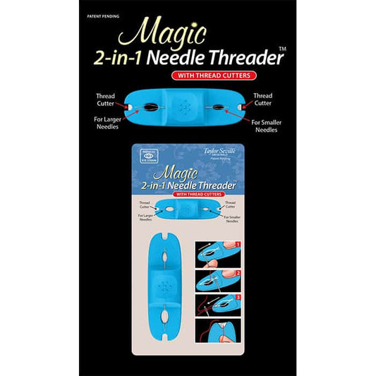 image of Magic 2 in 1 Needle Threader with Thread Cutter