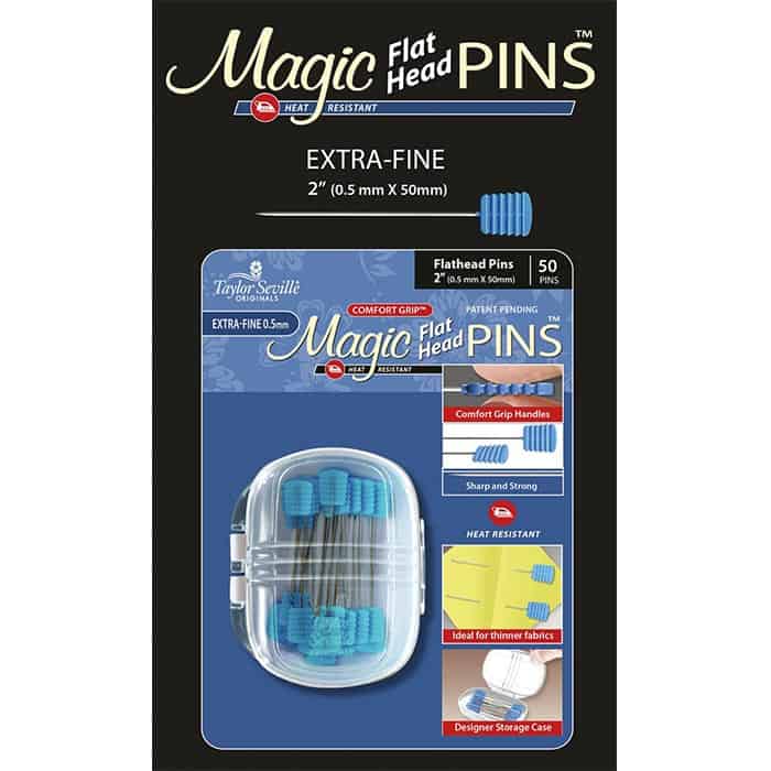 image of Magic Pins Flat Head - Extra Fine 50ct