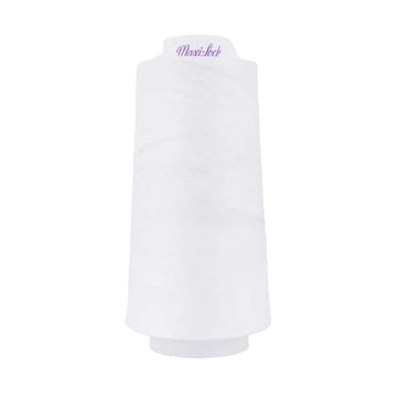 Maxi-Lock Polyester Serger Thread 50 Wt White 3000yds
