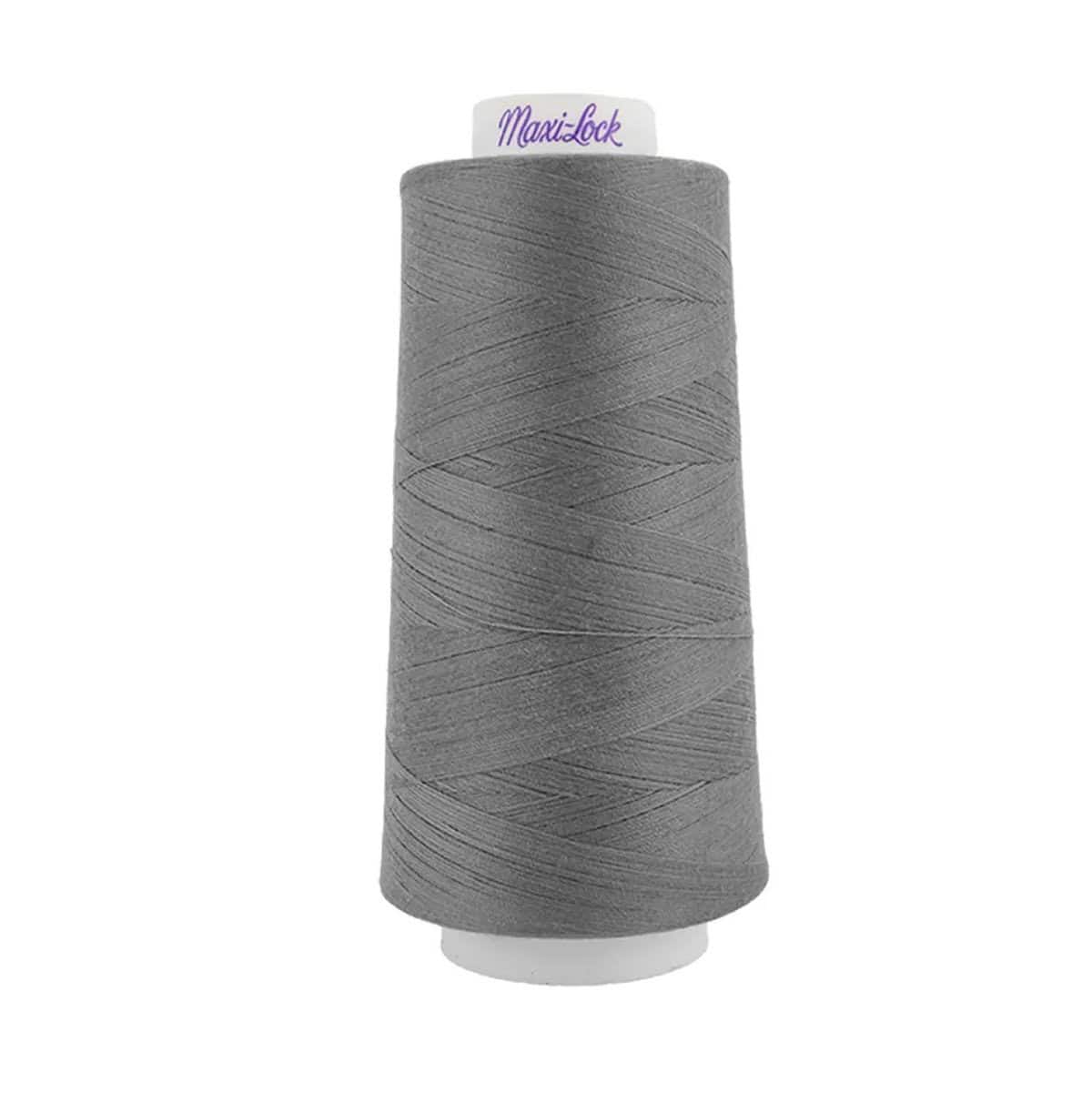 Maxi-Lock Polyester Serger Thread 50 Wt Steel 3000yds