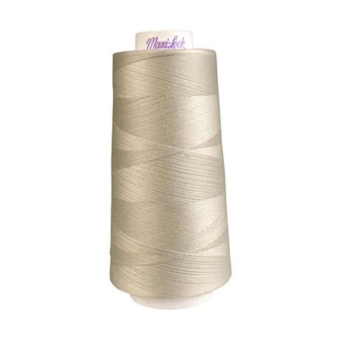 Maxi-Lock Polyester Serger Thread 50 Wt Pearl 3000yds