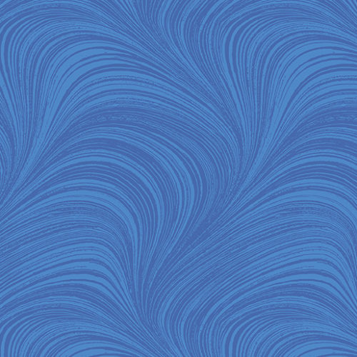 Wave Texture - Medium Blue by Benartex. 108 Wide Backing Fabric. 2966W52B. Available at Quilted Joy.com.