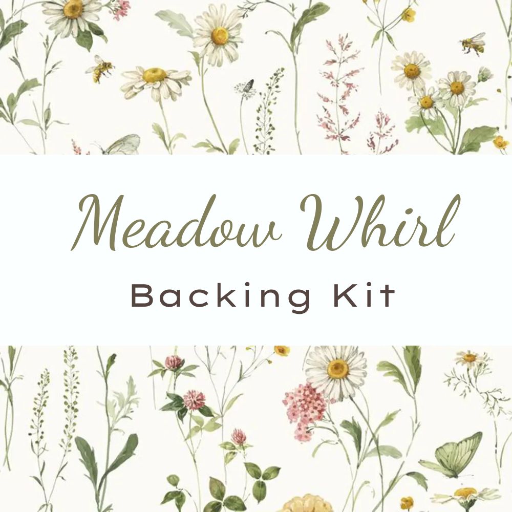 Meadow Whirl Backing Kit Cloud Floral