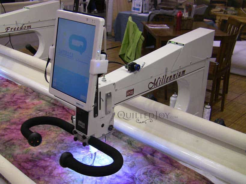 Computerized Quilting System APQS Millie Long Arm Quilting Machine – Quilted Joy