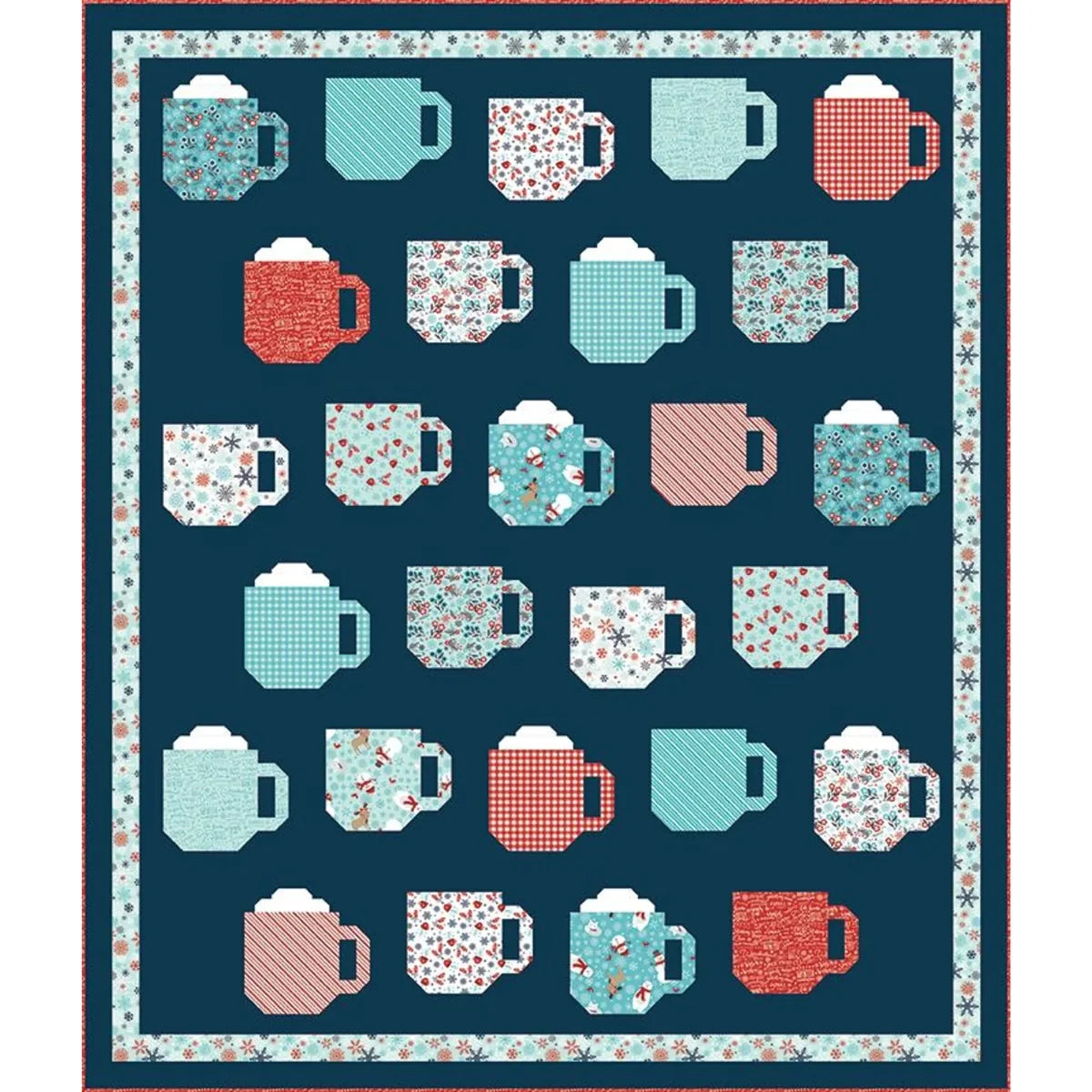 Mod Mugs Quilt Kit