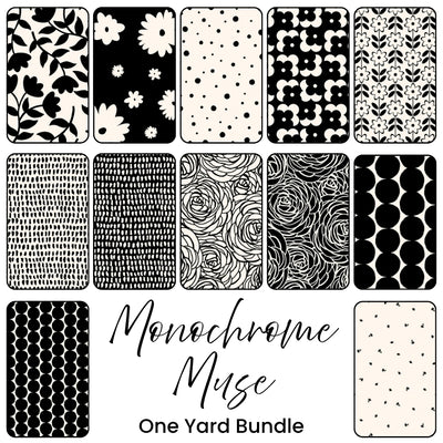 Monochrome Muse One Yard Bundle