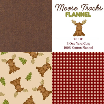 Moose Tracks Flannel 3 Yard Bundle