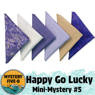Mystery Five-0 Starflower Spell "Happy Go Lucky" Quilt Kit