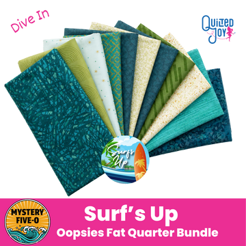 Mystery Five-0 Mega Mystery Surfs Up Dive In oopsie FQ bundle