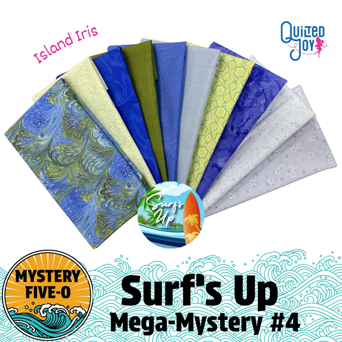 Mystery Five-0 Mega Mystery Surfs Up Island Iris