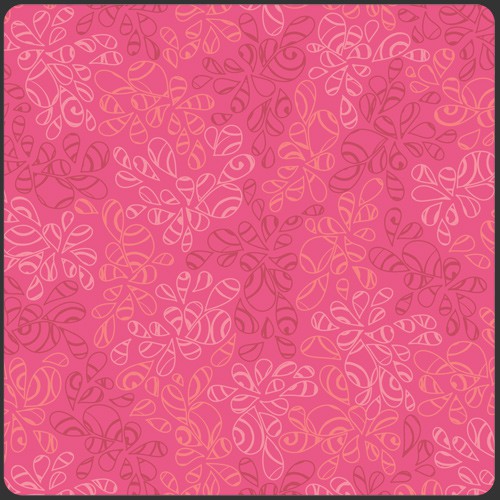 Nature Elements Hot Pink Fabric Yardage