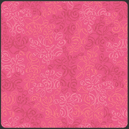 Nature Elements Hot Pink Fabric Yardage