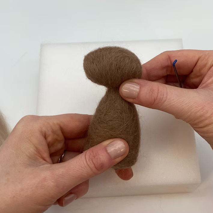 Easter Bunny Needle Felting Kit