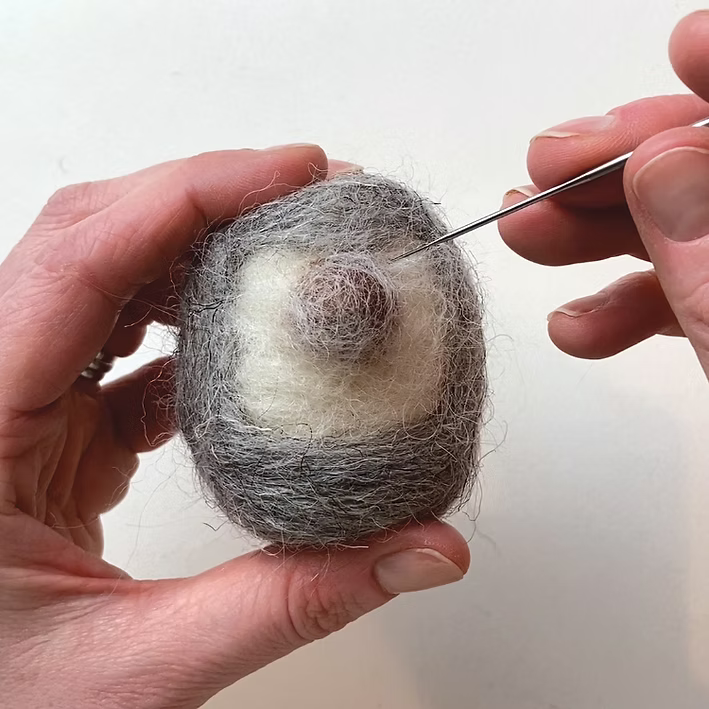 Hedgehog Needle Felting Kit