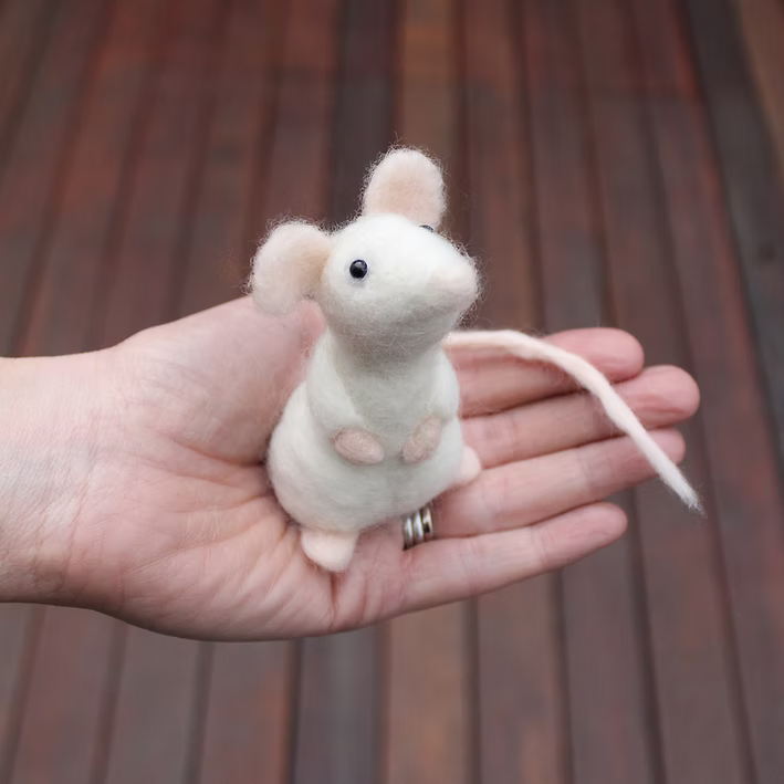 Mouse Needle Felting Kit 2ct