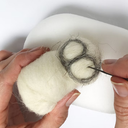 Owl Needle Felting Kit