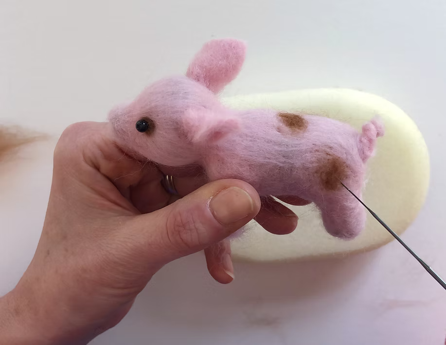 Piglet Needle Felting Kit
