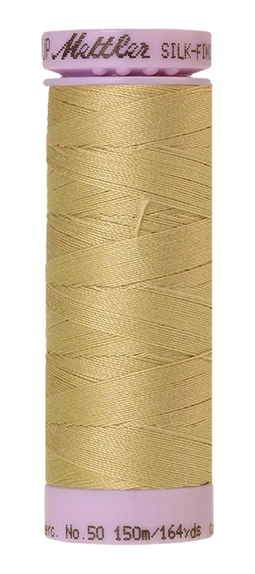 Mettler Cotton Silk Finish 50wt 150m New Wheat