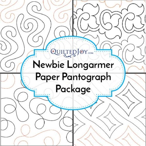 Newbie Longarm Quilter Paper Pantograph Package