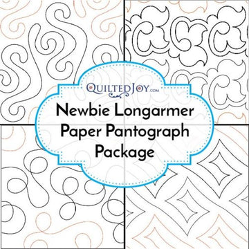 Newbie Longarm Quilter Paper Pantograph Package
