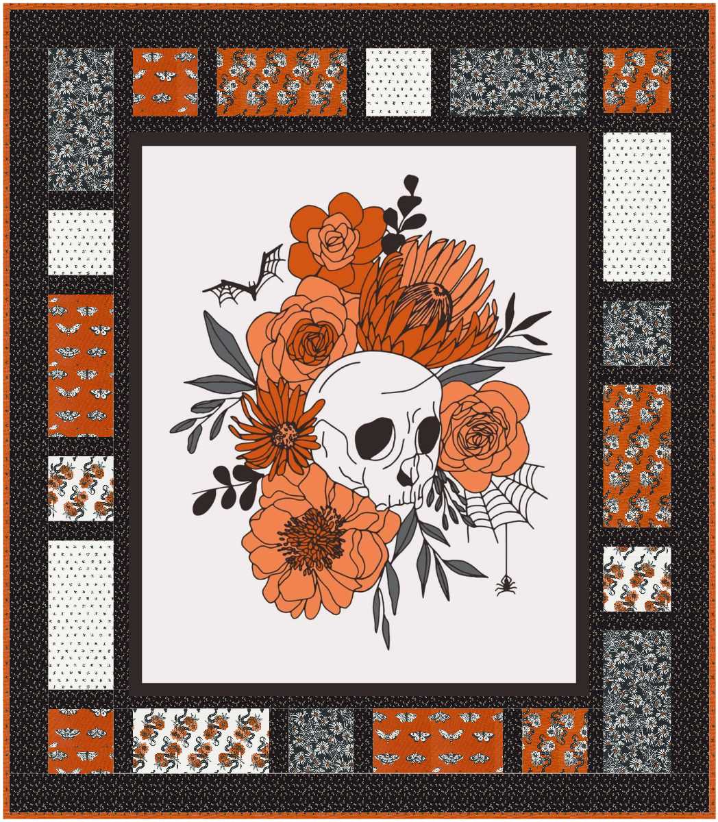 Noir Haunted Beauty Quilt Kit