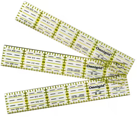 Omnigrid Ruler 1in x 6in
