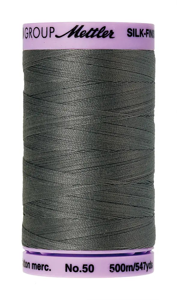 Mettler Cotton Silk Finish 50wt Old Tin sewing thread spool