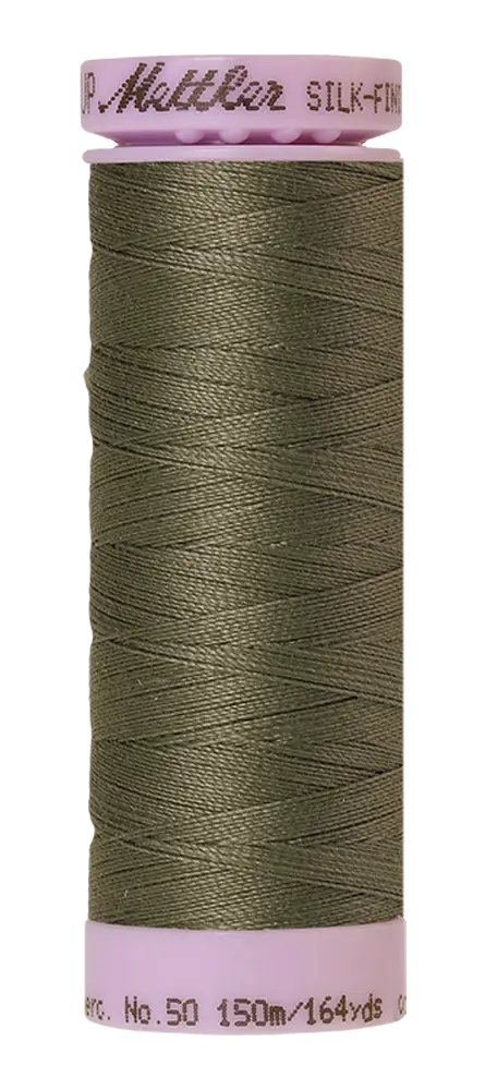 Mettler Cotton Silk Finish 50wt 150m Olivine