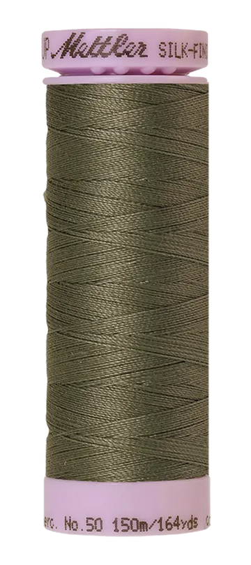 Mettler Cotton Silk Finish 50wt 150m Olivine
