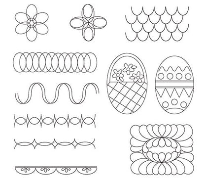 HQ Oval Templates