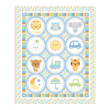 Special Delivery Quilt Panel