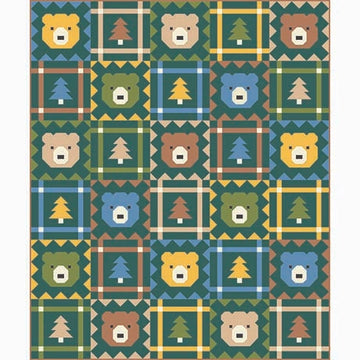Grizzly Grove Quilt Pattern - quilting pattern with step-by-step instructions