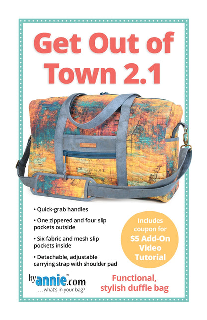 Get Out of Town Duffle 2.1 Pattern