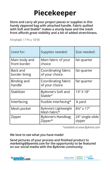 Piecekeeper Quilt Pattern