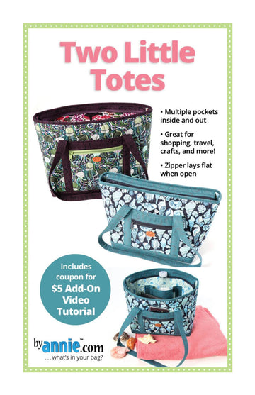 Two Little Totes - image 1 - quilting supply from Quilted Joy